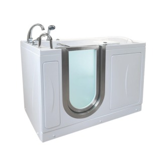 Off White Transfer30 Rollstuhlgerechte Walk-in Badewanne - 30″w X 52″l (76cm X 132cm)