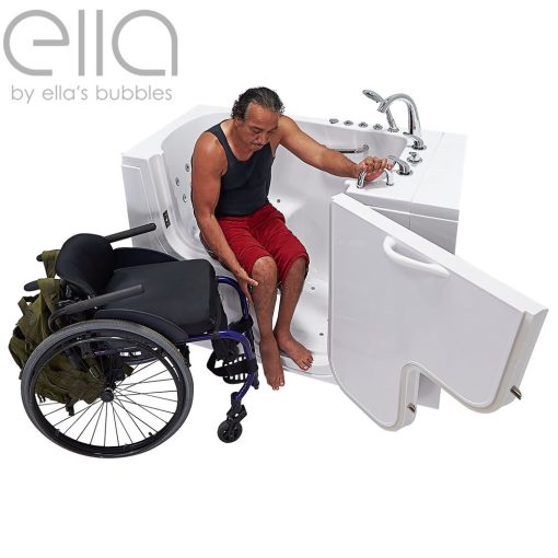 Transfer30 Wheelchair Accessible Walk-in Bathtub – 30″w X 52″l (76cm X 132cm)