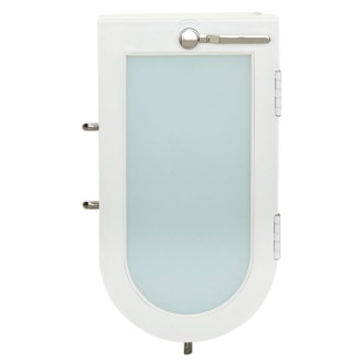 Ella Acrylic U Shape Outswing Door Walk In Tubs 5