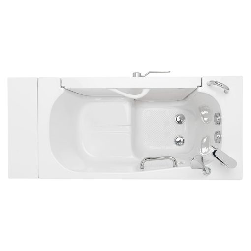 Transfer26 Outward Swing Door Wheelchair Accessible Acrylic Walk-in Bathtub – 26″w X 52″l (66cm X 132cm)