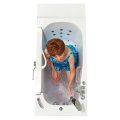 Transfer26 Outward Swing Door Wheelchair Accessible Acrylic Walk-in Bathtub – 26″w X 52″l (66cm X 132cm)