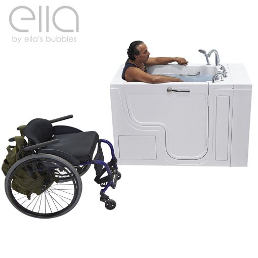 Transfer30 Wheelchair Accessible Walk-in Bathtub – 30″w X 52″l (76cm X 132cm)