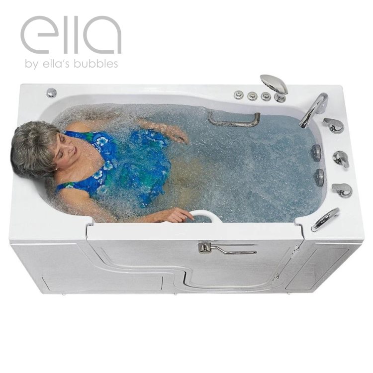 Ella Acrylic Transfer Baignoires à porte accessibles en fauteuil roulant