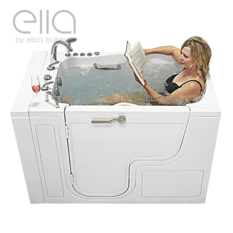 Ella Acrylic Transfer Baignoires à porte accessibles en fauteuil roulant