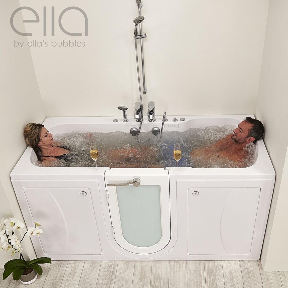 Walk-In-Badewannen mit zwei Sitzen für ein Paar: Ella's Bubbles