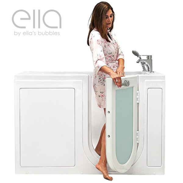 Ella Acrylic U Shape Outswing Door Walk In Tubs (baignoires de plain-pied)