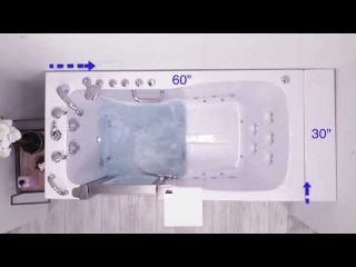 Ultimate Walk In Tub Size & Dimension